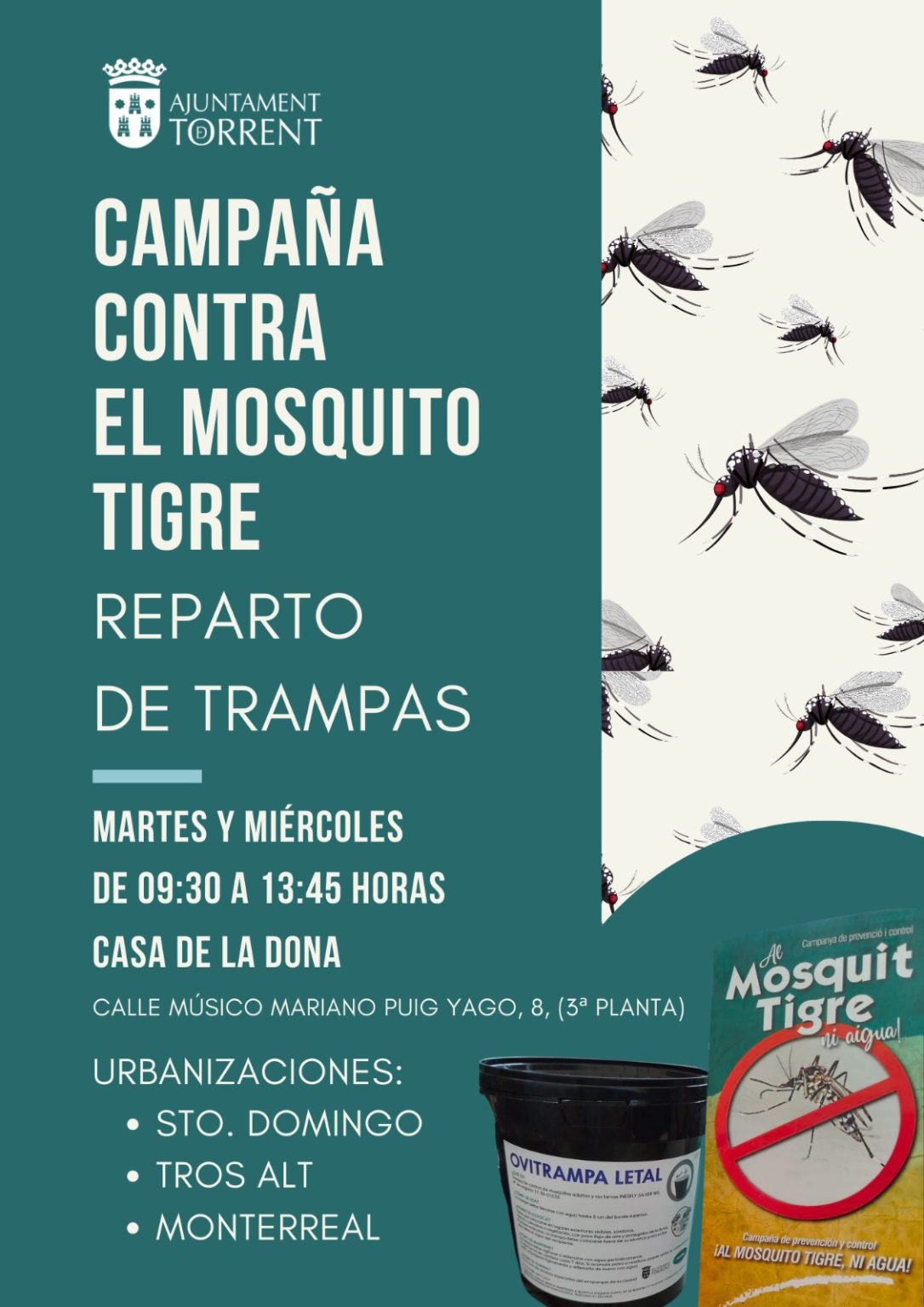 Campaña mosquito tigre